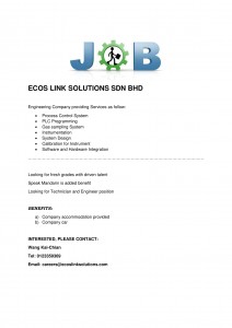 ECOS LINK SOLUTIONS SDN BHD- Vtar-1