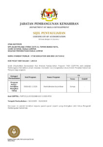 Sijil Pentauliahan MT L1