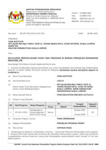 Surat Kelulusan Pentauliahan level 2