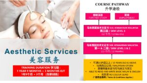 Beauty course pathway